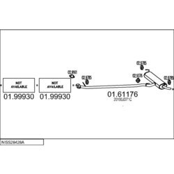 Výfukový systém MTS NISS28428A022942