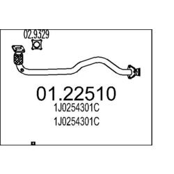 Výfukové potrubie MTS 01.22510