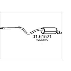 Koncový tlmič výfuku MTS 01.61521