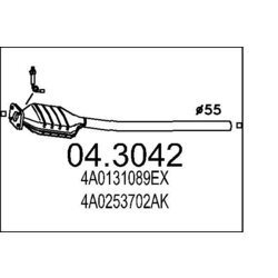 Katalyzátor MTS 04.3042