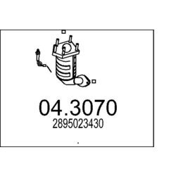 Katalyzátor MTS 04.3070