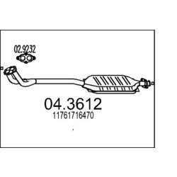 Katalyzátor MTS 04.3612