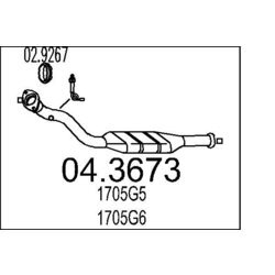 Katalyzátor MTS 04.3673