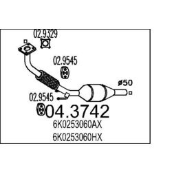 Katalyzátor MTS 04.3742