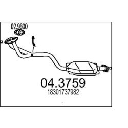 Katalyzátor MTS 04.3759