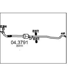 Katalyzátor MTS 04.3791