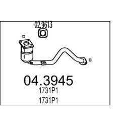 Katalyzátor MTS 04.3945