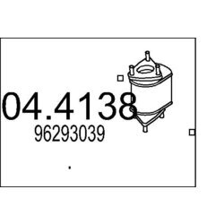 Katalyzátor MTS 04.4138