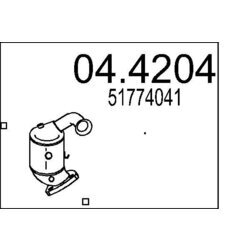 Katalyzátor MTS 04.4204
