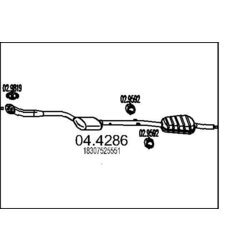 Katalyzátor MTS 04.4286