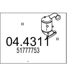 Katalyzátor MTS 04.4311