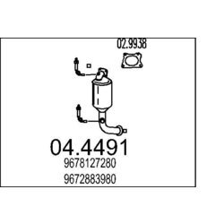 Katalyzátor MTS 04.4491