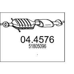 Katalyzátor MTS 04.4576