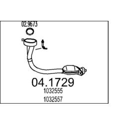 Katalyzátor MTS 04.1729