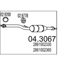 Katalyzátor MTS 04.3067