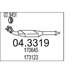 Katalyzátor MTS 04.3319