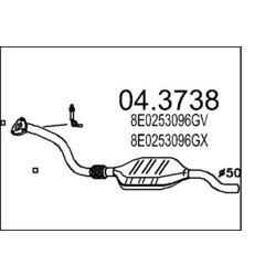 Katalyzátor MTS 04.3738
