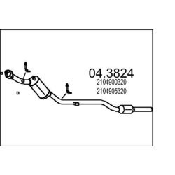 Katalyzátor MTS 04.3824