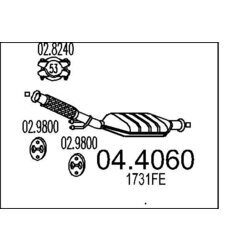 Katalyzátor MTS 04.4060