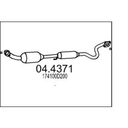 Katalyzátor MTS 04.4371
