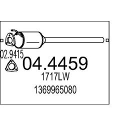 Katalyzátor MTS 04.4459