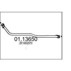 Výfukové potrubie MTS 01.13650