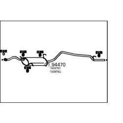 Koncový tlmič výfuku MTS 01.94470