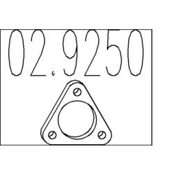Tesnenie výfukovej trubky MTS 02.9250