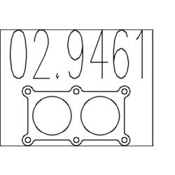 Tesnenie výfukovej trubky MTS 02.9461