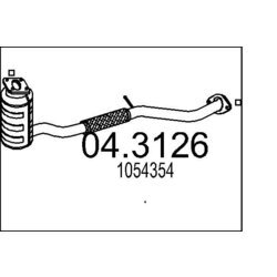 Katalyzátor MTS 04.3126