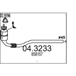 Katalyzátor MTS 04.3233