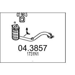 Katalyzátor MTS 04.3857
