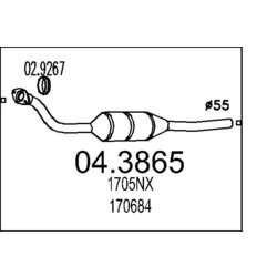 Katalyzátor MTS 04.3865