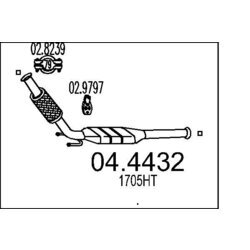 Katalyzátor MTS 04.4432