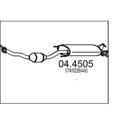 Katalyzátor MTS 04.4505