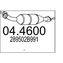 Katalyzátor MTS 04.4600