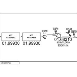 Výfukový systém MTS NISS32378A004271