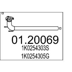 Výfukové potrubie MTS 01.20069