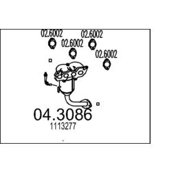 Katalyzátor MTS 04.3086