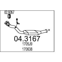 Katalyzátor MTS 04.3167