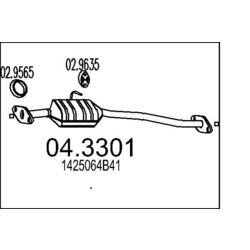 Katalyzátor MTS 04.3301