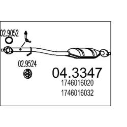 Katalyzátor MTS 04.3347
