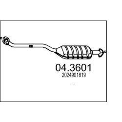 Katalyzátor MTS 04.3601