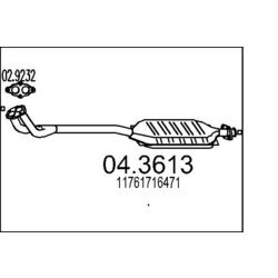 Katalyzátor MTS 04.3613