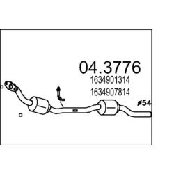 Katalyzátor MTS 04.3776