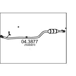 Katalyzátor MTS 04.3877