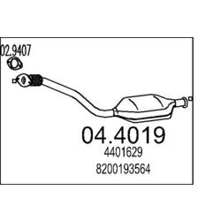 Katalyzátor MTS 04.4019