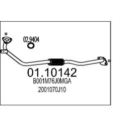 Výfukové potrubie MTS 01.10142