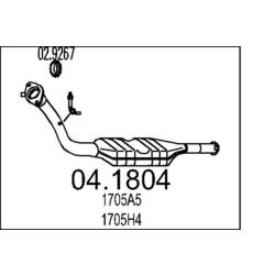 Katalyzátor MTS 04.1804