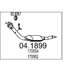 Katalyzátor MTS 04.1899